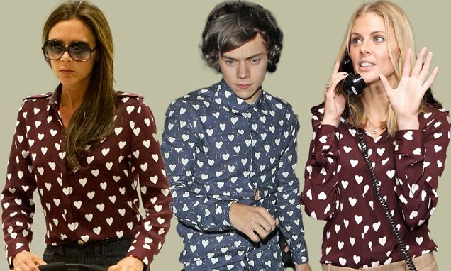 (Soldan sağa) Victoria Beckham, Herry Styless, Donna Air