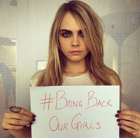 Supermodel Cara Delevingne.